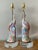 Vintage Asian Rose Famile Phoenix Glazed Ceramic Lamps - Set of 2 For Sale - Image 4 of 12