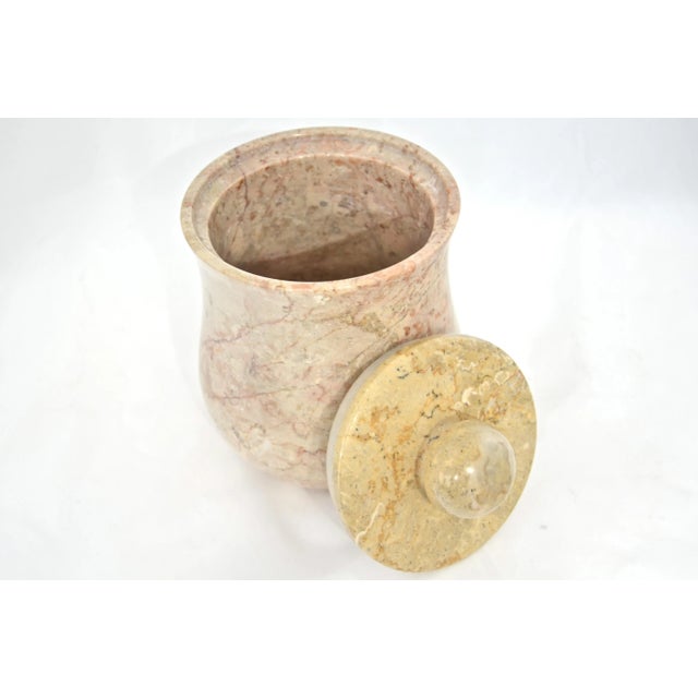 Cabin Marble Stone Jar For Sale - Image 3 of 6