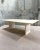 1970s Faux Goatskin Dining Table Style of Karl Springer, 1970 For Sale - Image 5 of 7
