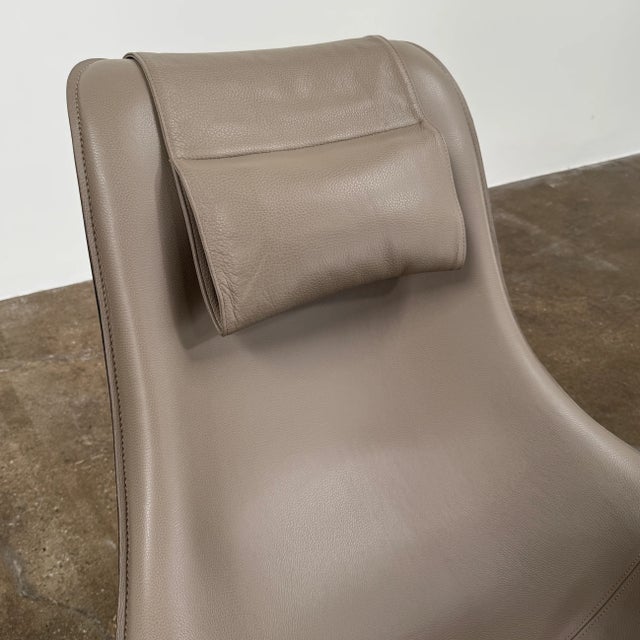 2020s B & B Italia Mart Swivel Armchair For Sale - Image 5 of 7