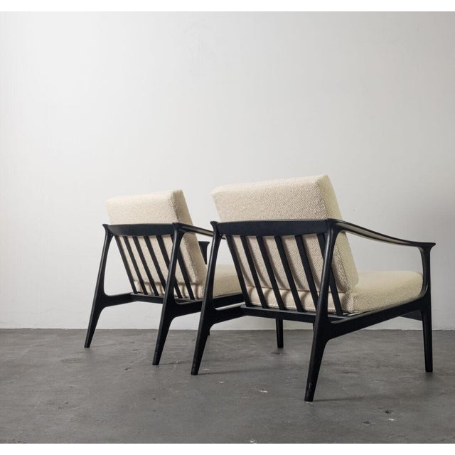 Vintage Lounge Chairs, 1950s, Set of 2 For Sale - Image 3 of 8