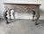 Vintage Italian Baroque Style Hand-Carved Wood Console Table With Paw Feet For Sale - Image 15 of 18
