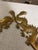 Ceramic Pair of Chinese Wall Mounted Brass Dragons 16” For Sale - Image 7 of 9