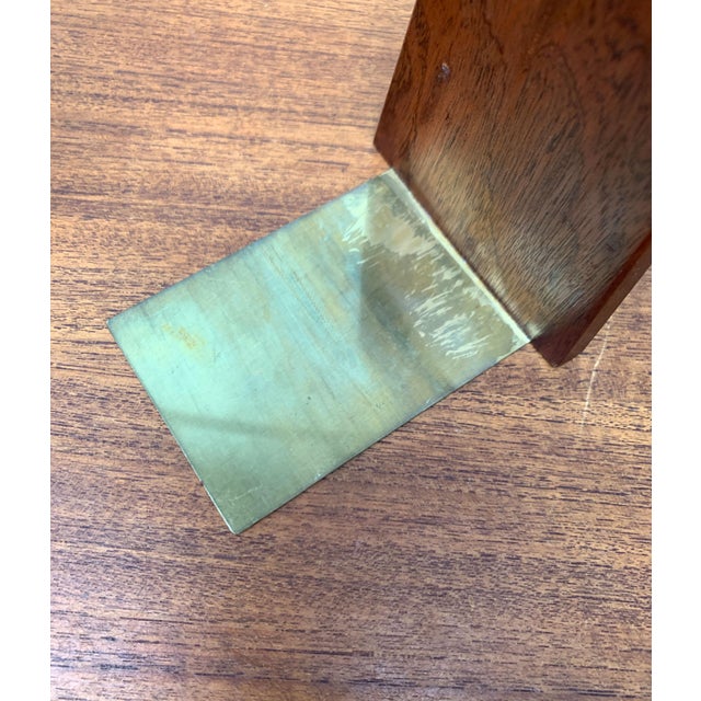 Mid-Century Scandinavian Bookends in Teak, 1960s, Set of 2 For Sale - Image 9 of 18