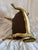 Wood Antique Louis XV Style Giltwood Bench, Original Springs & Horsehair Seat — Ready for Reupholstery For Sale - Image 7 of 9