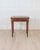 French Charles X 1820 maple and mahogany inlaid game table For Sale - Image 3 of 10