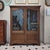 Art Nouveau Display Cabinet in Stained and Gilded Pine Wood, England, 1930 For Sale - Image 3 of 18