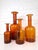 Brown Amber Floor Vase Vases by Otto Brauer for Holmegaard, Denmark, 1960s, Set of 4 For Sale - Image 8 of 13