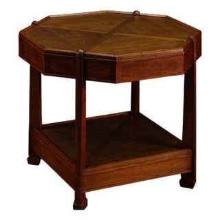 Amsterdam School Side Table, 1910s For Sale