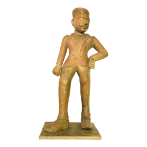 Turkish Merchant Cigar Store Trade Sign Folk Art Carving