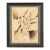 Italian Mid Century Abstract Modernist Ink & Watercolor Painting "Fragmentation" by Gio Pomodo, 1956ro, 1956 For Sale