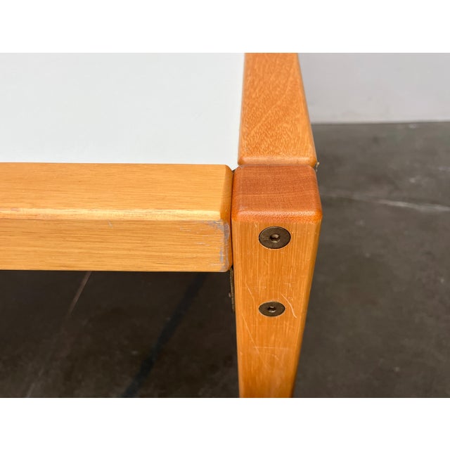 Metal Vintage German Postmodern Profilsystem Series Desk or Dining Table from Flötotto, 1970s For Sale - Image 7 of 18