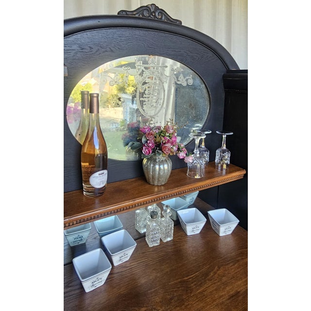 1920s Art Nouveau Style Server Buffet/ Coffee Station/ Bar Station, Circa 1920's For Sale - Image 5 of 18