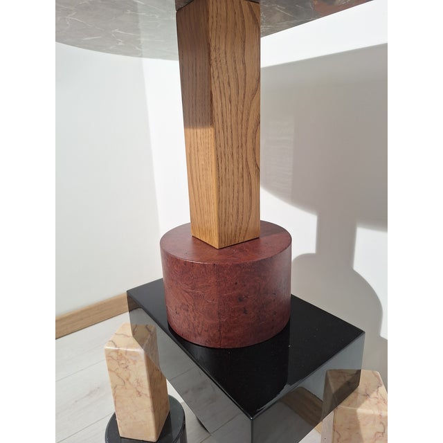 Console Demistella Model in Fine Marble by Ettore Sottesass for Up & Up, 1980s For Sale - Image 14 of 18