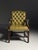 Office Chair in Green Upholstered Leather For Sale - Image 16 of 18