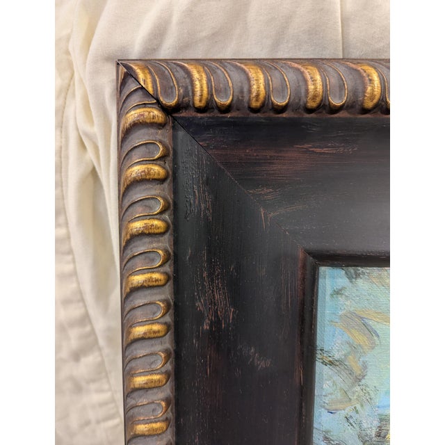 Contemporary Framed Original Sunflowers Acrylic Painting on Canvas. 24in X 28in For Sale - Image 3 of 4