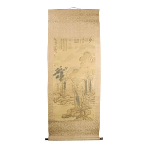 Early 20th Century Chinese Landscape Scroll
