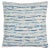 Rustic Schumacher Tomori Indoor/Outdoor 20" Pillow in Blue For Sale - Image 3 of 3