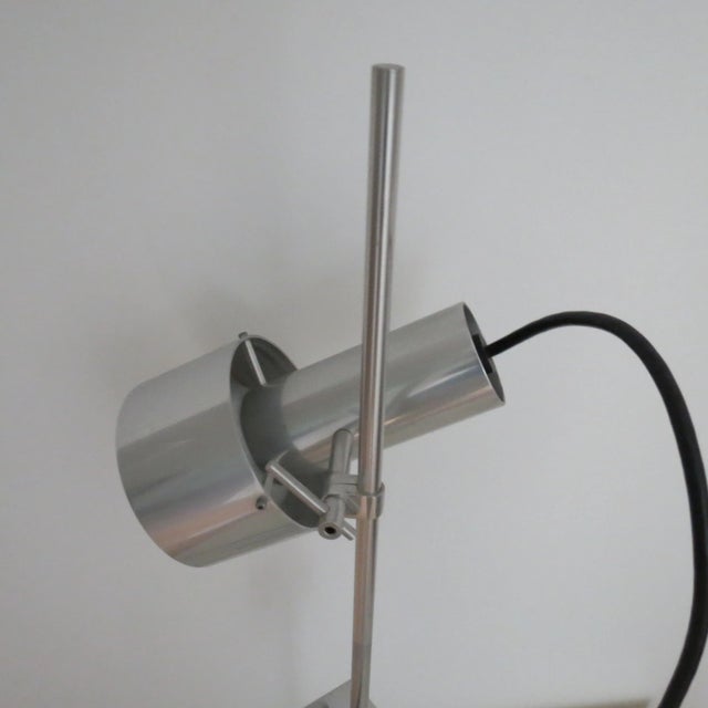 Vintage Desk Lamp in Aluminium by Peter Nelson, 1960s For Sale - Image 6 of 13