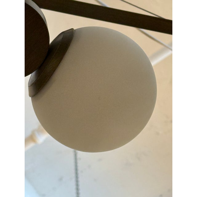 Mermelada Estudio for Cb2 Celina Capiz Shells Tiered Chandelier For Sale - Image 11 of 15