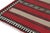 Vintage Shahsavan Persian Kilim With Red, Beige and Brown Stripes by Rug & Kilim For Sale In New York - Image 6 of 7