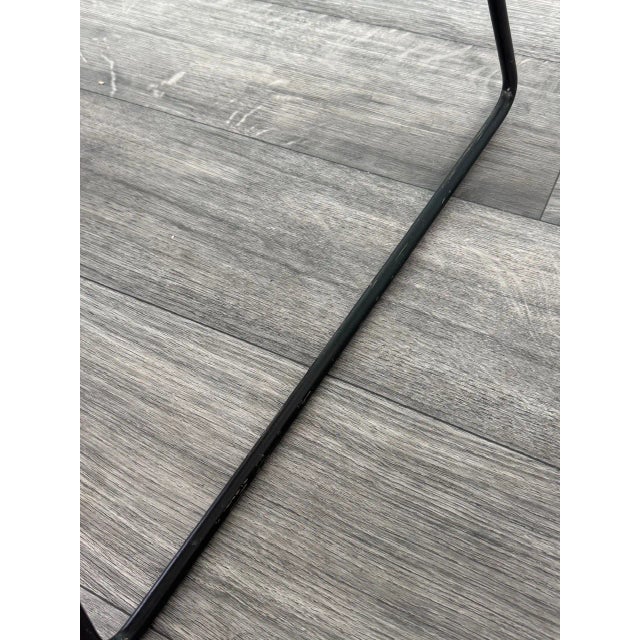 Black Metal Armchair in the style of Harry Bertoia for Knoll Inc. / Knoll International, 1970s For Sale - Image 15 of 18