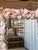 Custom Coastal Organic Sculptural Pink Seashell Wall Mirror For Sale In Naples, FL - Image 6 of 12
