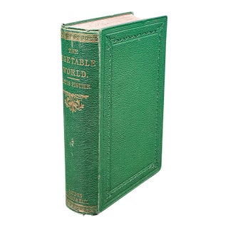 Antique Reference Book, the Vegetable World, English, Louis Figuier, Victorian For Sale