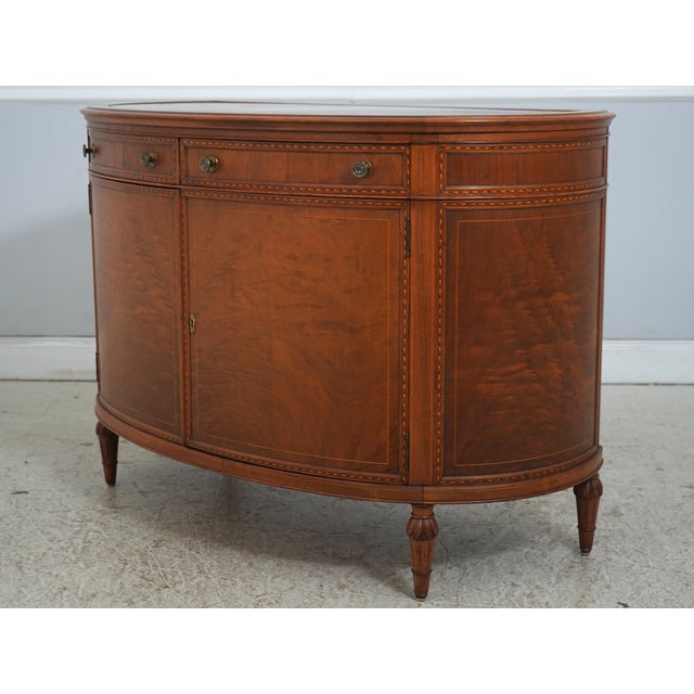 Age: C.1930s Details: Mahogany Linen Drawers Inside Dovetailed Drawer Construction Fine Carved Details High Quality...