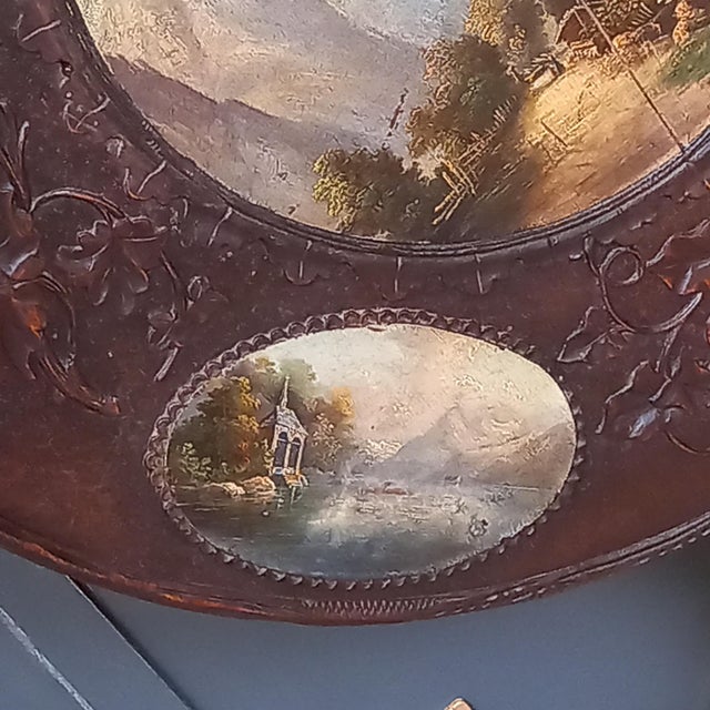 Wood Antique Tilt-Top Table, 1800s For Sale - Image 7 of 16