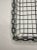 Vintage Brutalist Modern Rectangular Metal Basket, Charcoal Gray For Sale - Image 9 of 12