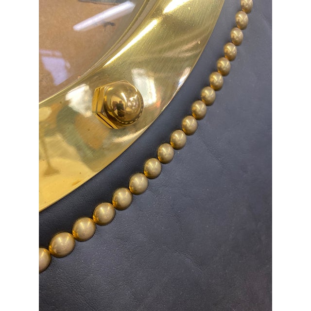 Metal Vintage Mid Century Interior Hall Entry Door Nautical Style 79” X 39” For Sale - Image 7 of 7