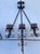 Early 20th Century Hand Forged Wrought Iron Medieval Large Candelabra Spanish Revival Sconce Set For Sale - Image 4 of 9