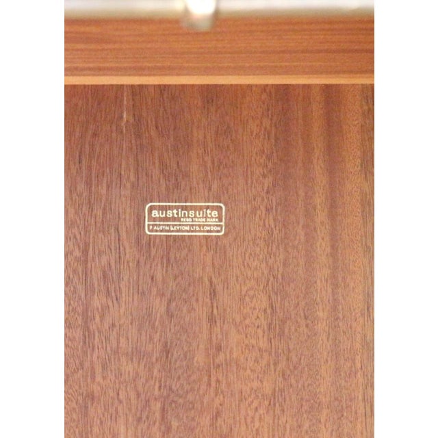 Mid Century Modern Vintage Teak Armoire Wardrobe by Austinsuite For Sale - Image 15 of 15