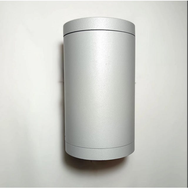 1980s Vintage Wall Light in Aluminum, 1980s For Sale - Image 5 of 6