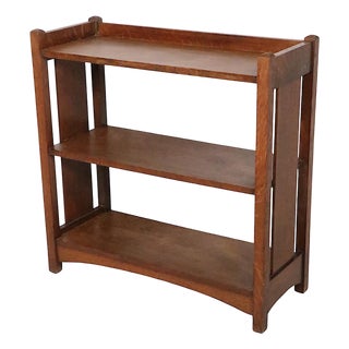 Arts and Crafts Mission Bookshelf by Limberts C. 1910 For Sale