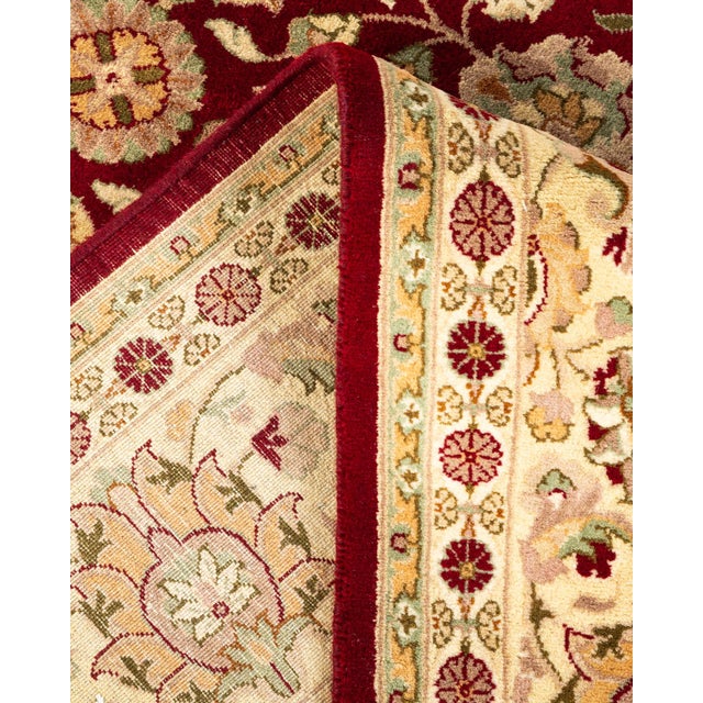 Mogul Hand-Knotted Area Rug - Red, 6' 1" x 9' 3" For Sale In New York - Image 6 of 8