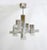 Modernist Metal Chandelier attributed to Gaetano Sciolari, Italy, 1960s For Sale - Image 13 of 13