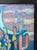 Late 20th Century David Adickes "Crescent and Cactus" Modern Abstract Colorful Desert Night Landscape Painting, 1980's For Sale - Image 5 of 10