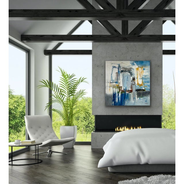 Contemporary Abstract Original Oil Painting For Sale - Image 9 of 12