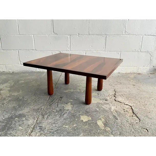 Handmade “Oikado” Low Table in Black Walnut by Montaperto Studios, 2023 For Sale - Image 11 of 12