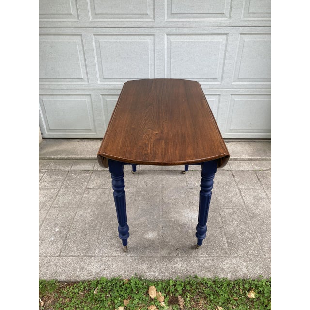 Louis XVI Style Drop-Leaf Table, 19th Century For Sale - Image 10 of 18