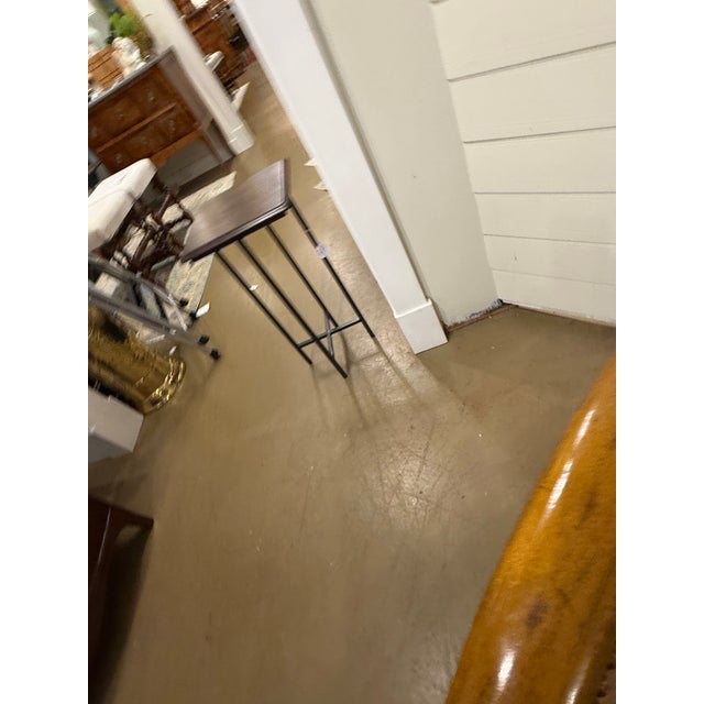 Tan Vintage English Leather Chair For Sale - Image 8 of 11