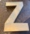 Metal Oversized Letter Z For Sale - Image 4 of 4