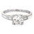 Early 20th Century Vintage Art Deco 1ct Diamond Engagement Ring Platinum Fine Bridal size 5.25 For Sale