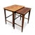 Wood Mid-Century Modern Teak Nesting Tables by John Herbert, 1960s, Set of 2 For Sale - Image 7 of 7