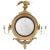 Regency Classical Gilt Convex Girandole Mirror For Sale