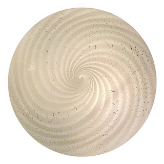 Murano Glass with Silver Dust Wall Light from Vetri, Italy, 1970s For Sale
