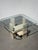Travertine and Glass Coffee Table by Willy Ballez For Sale - Image 3 of 10