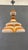Mid-Century Modern Italian Art Glass Pendant Lamp in Orange and White, 1970s For Sale - Image 3 of 9